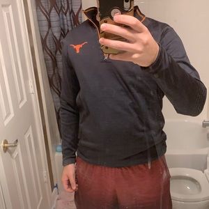 Texas Longhorns long sleeve pull over sweater